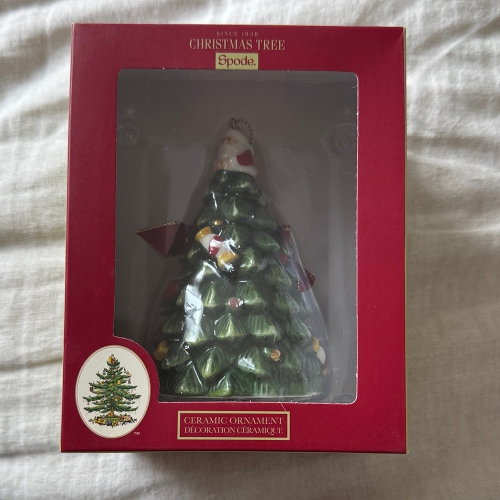 Spode Tree Bell Ornament